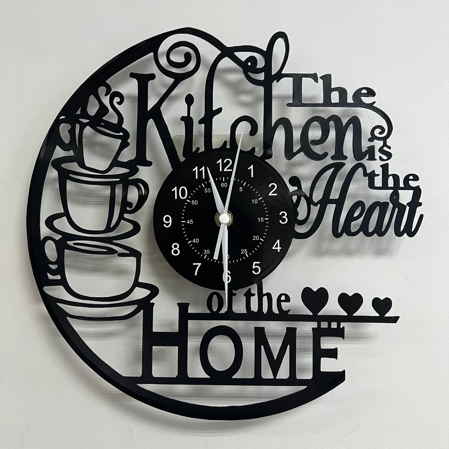 Horloge murale vinyle disque