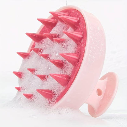 Brosse de massage du cuir chevelu en silicone